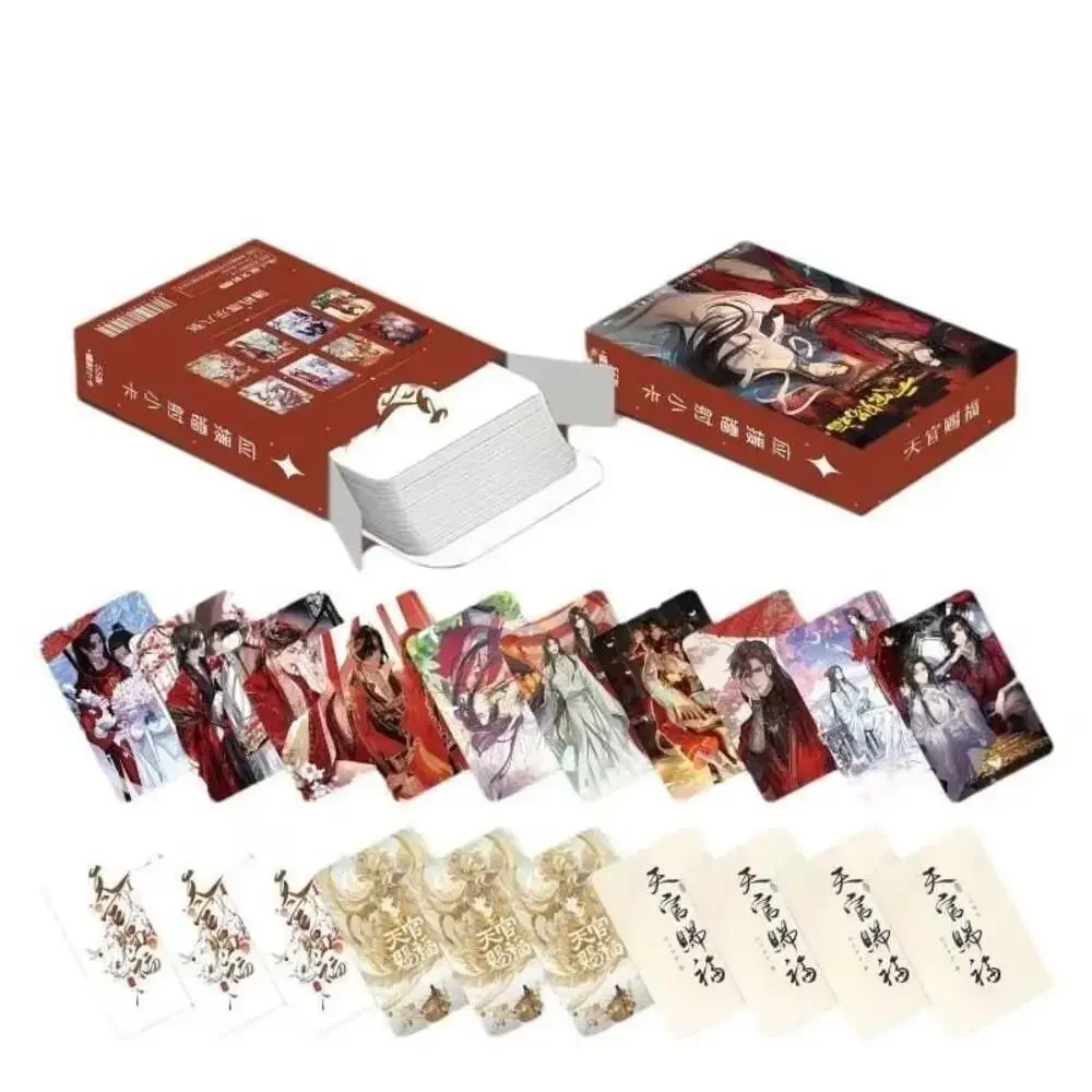 55Pcs Heaven Official'S Blessing Laser Lomo Card Tian Guan Ci Fu Xie Lian,Hua Ch